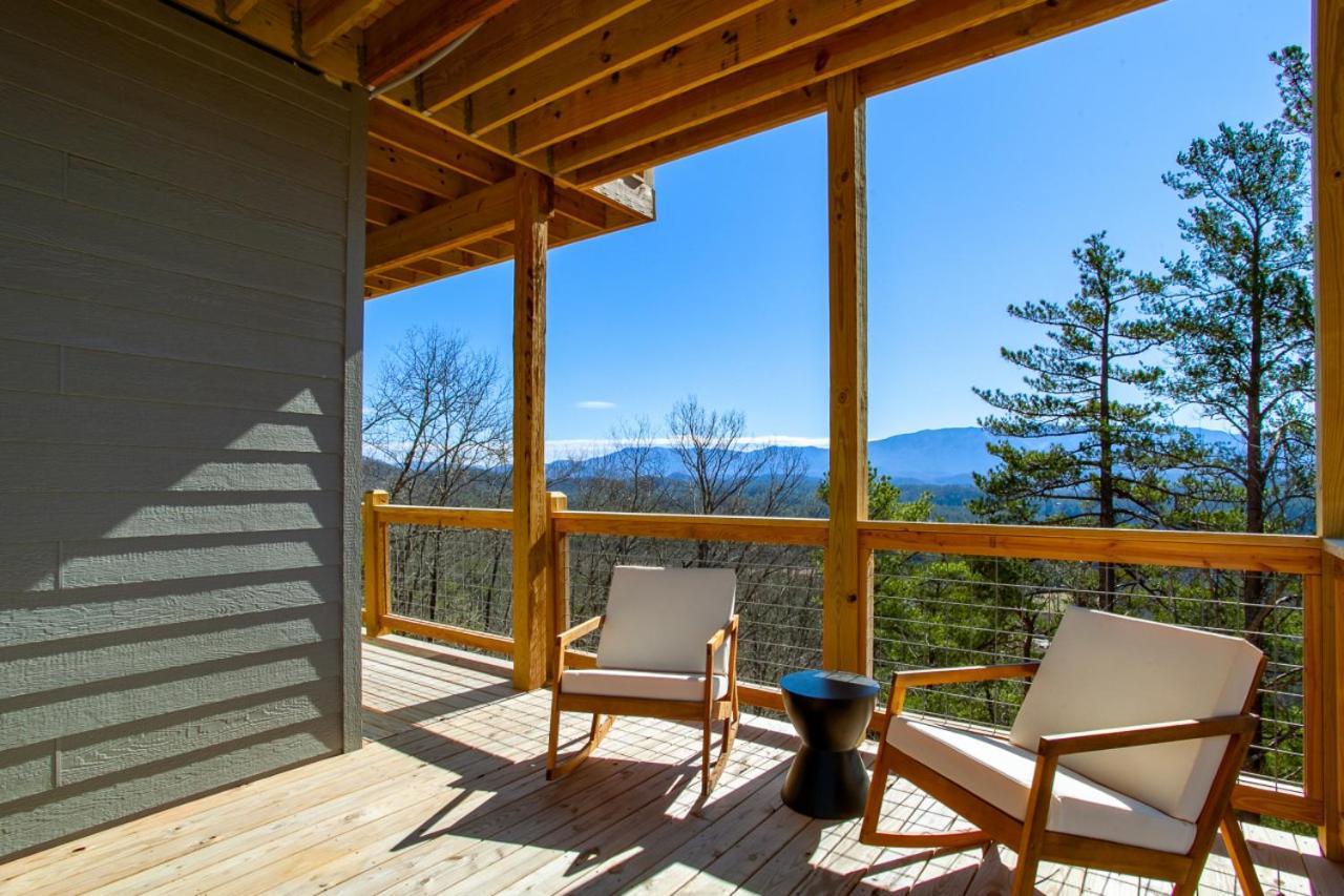 3 Pines Lodges Luxury Mountain View Hot Tub Sevierville Exterior photo
